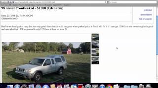 Craigslist Springfield Illinois Used Cars and Trucks - Low Prices Under $1000 For Sale by Owner