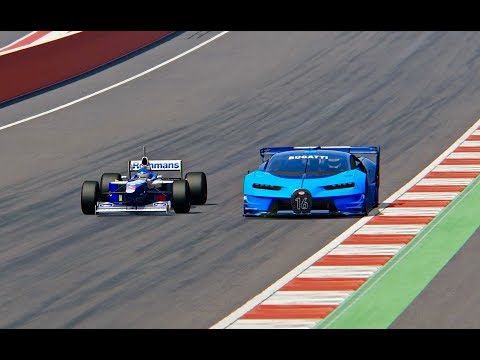 Bugatti Vision Gran Turismo vs Williams F1 1997 - Red Bull Ring