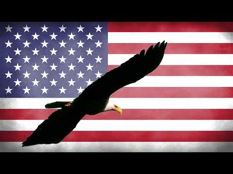 USA Anthem but with gunshots, explosions, and eagle screeches