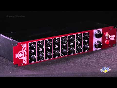 Black Lion Audio PM-8 MKII Passive Summing Mixer 2010s - Red and Black image 5