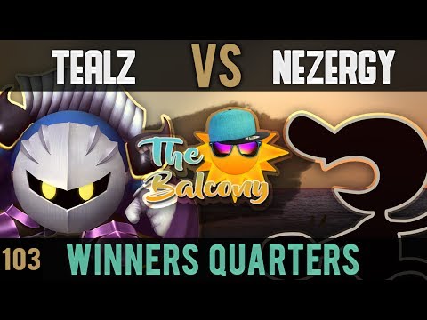 PM @ the Balcony 103 - Winners Quarters ft. BCB|Tealz (Meta Knight) VS Nezergy (GnW)
