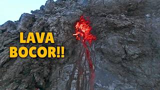 Download lagu NGERI! Lava Merapi Tiba-Tiba Bocor dari Dalam Kubah mp3