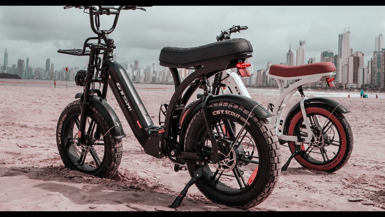 Bicicleta Elétrica 20 GTS M1 Freio a Disco 7V Suspensão E-Bike Q8