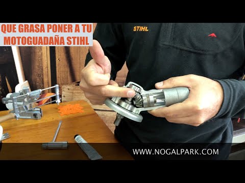 COMO HACER EL MANTENIMIENTO DE UNA CAJA REDUCTORA DE UNA MOTOGUADAÑA STIHL Y QUE GRASA ADECUADA USAR