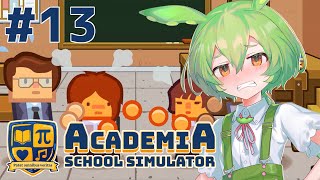【Academia : School Simulator】一緒に学ぼう！饅頭学園13【ずんだもん実況プレイ】