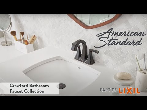 Crawford 8-Inch Widespread 2-Handle Bathroom Faucet 1.2 gpm/4.5 L/min With Lever Handles // POLISHED CHROME // YouTube Video