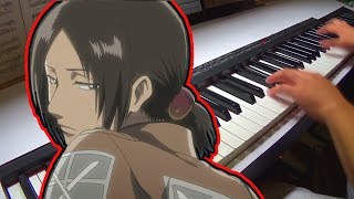 Shingeki no Kyojin 2 EPISODE 10 FULL OST - CALL OF SILENCE / YMIR'S PAST ( Piano Cover)