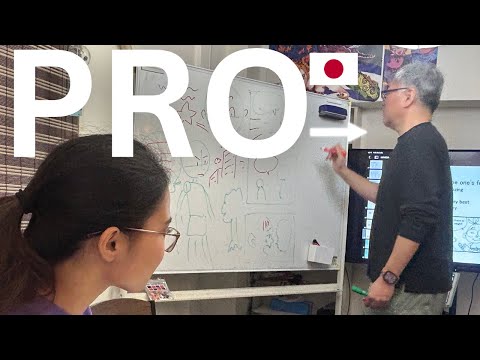 I Spent a Day in a MANGA SCHOOL in TOKYO | LEARNING MANGA IN JAPAN