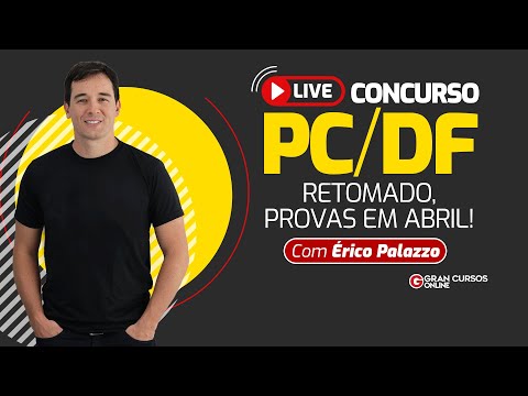 PCDF Exam Resumed: Exams in April! With Prof. Érico Palazzo