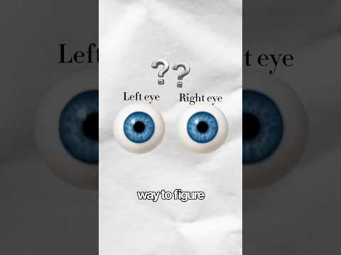 HOW TO FIND YOUR DOMINANT EYE!