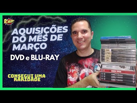 Aquisições do mês de Março 2024! DVD e BLU RAY!