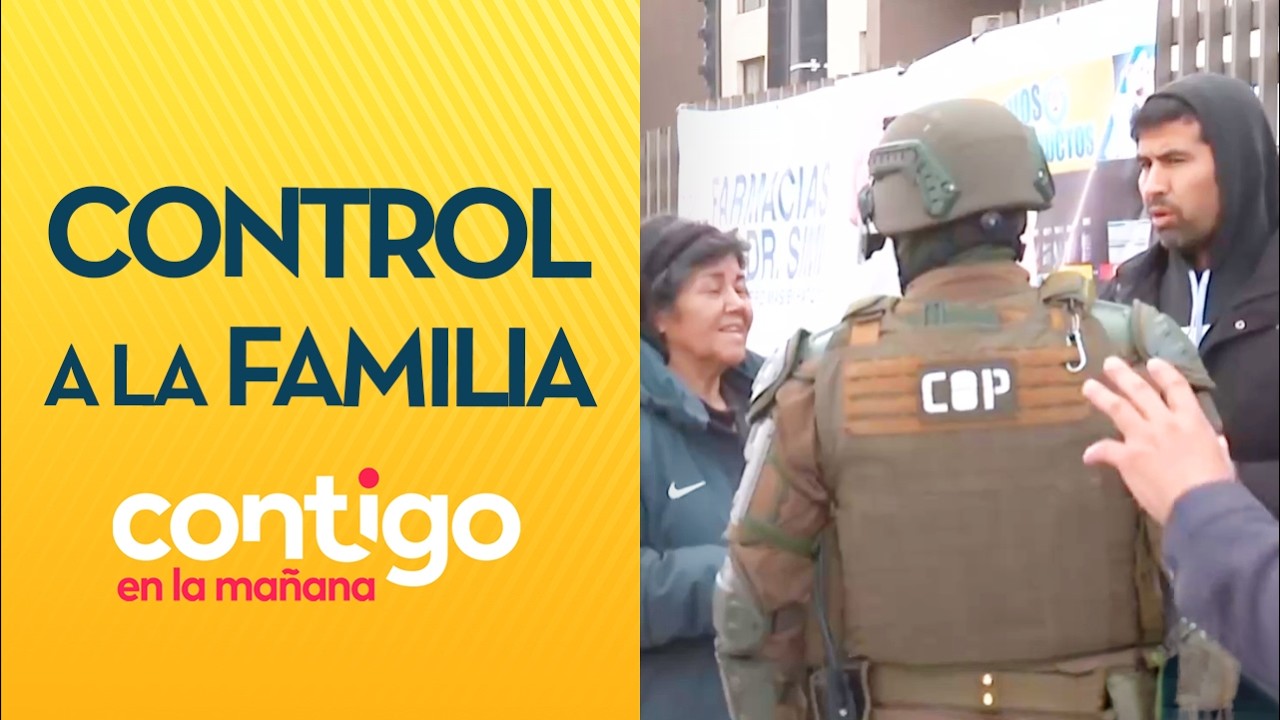 "BASTA CON EL DOLOR": Control de identidad a familia de sujetos abatidos - Contigo en la Mañana