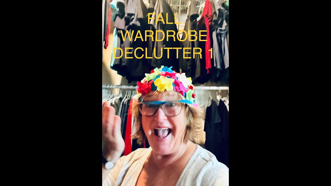FALL ENTIRE WARDROBE DECLUTTER PART 1