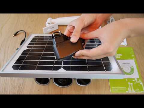 CAMERA IP WIRELESS WANSCAM HW0029-5 CU PANOU SOLAR - www.1cctv.ro