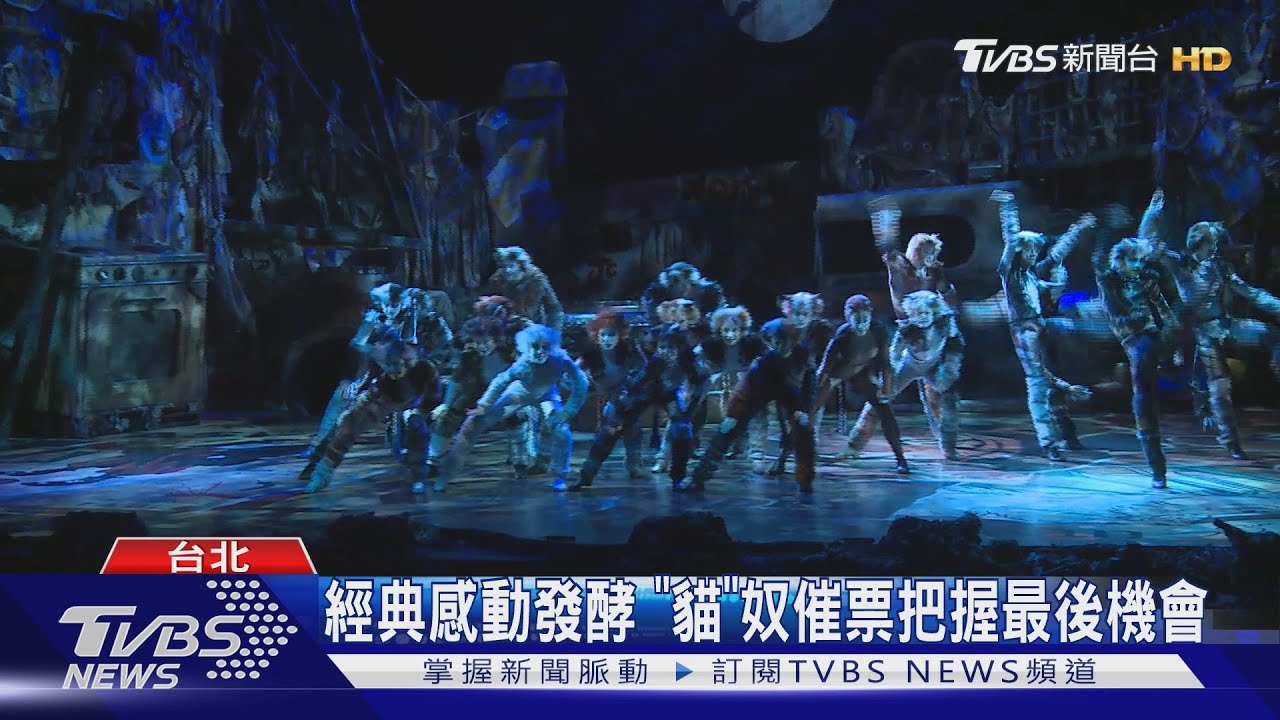 《貓》巡演倒數兩週　台南、新竹最後演出