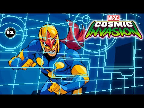 Nova & Phyla-Vell VS Prologue Simulation Room - Marvel Cosmic Invasion