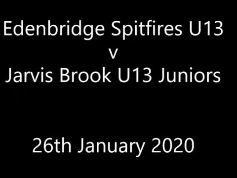 Edenbridge Spitfires U13 v Jarvis Brook U13 26 01 20
