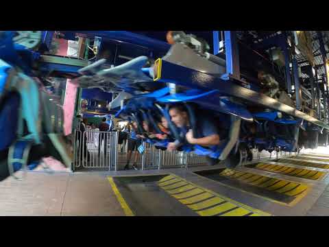 FLYING MANTA RAY COASTER "Manta" 4K POV - SeaWorld Orlando
