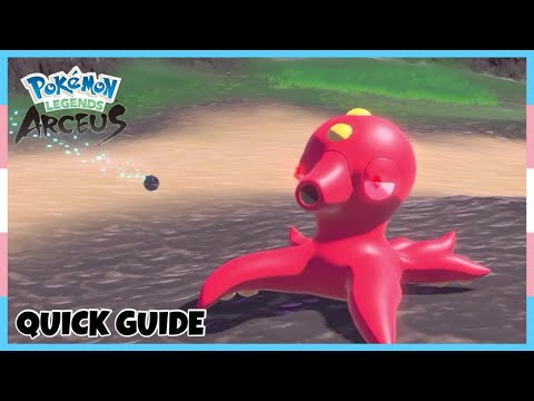 Where To Catch Alpha Octillery *Cobalt Coastlands* In Pokemon Legends Arceus | Location Quick Guide