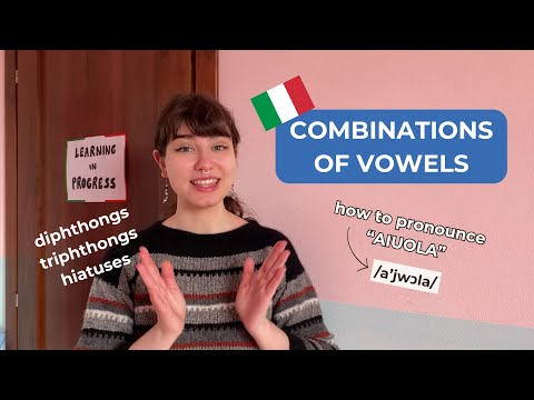 DIPHTHONGS AND HIATUSES | Italian pronunciation #2