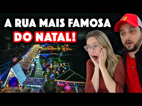 A street illuminated with over 1 million lights in Curitiba – Moletta Family 2025