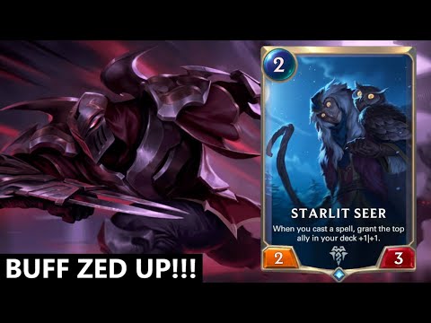 BUFFING LEE SIN AND ZED??? | Legends of Runeterra | LoR |Legends of Runeterra Gameplay