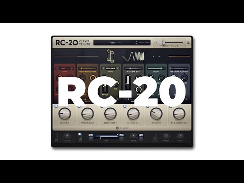 XLN AudioのRC-20 Retro Color | プラグインブティック トップ100