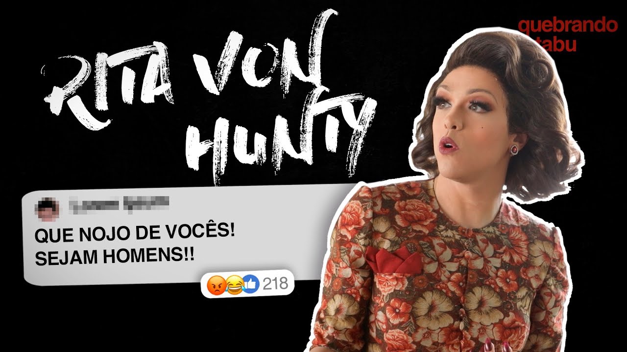 RITA VON HUNTY LENDO COMENTÁRIOS