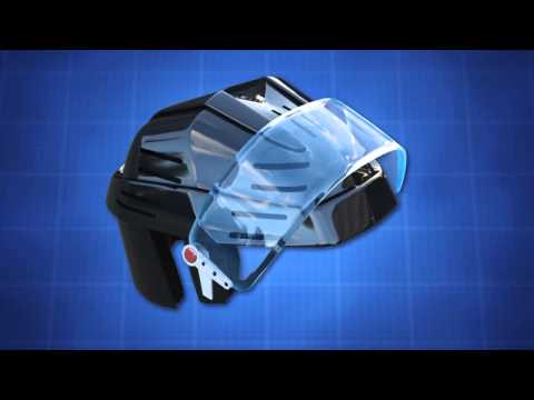 FlipVisor Technology - World's First Auto-Retractable Hockey Visor