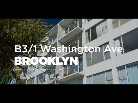 B3/1 Washington Avenue, Brooklyn - Wellington (Emma Young & Craig Lowe)