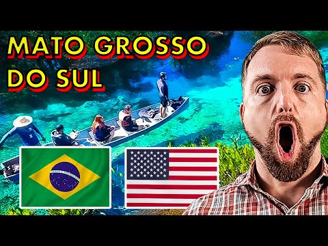 GRINGO SE IMPRESSIONA COM CURIOSIDADES DO MATO GROSSO DO SUL