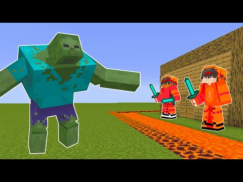 Ultimate Showdown: Mutant Zombie vs. Fortified Minecraft Base