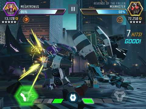 Transformers Forged To Fight  | r5/50 forge 83 Megatronus vs rok mixmaster