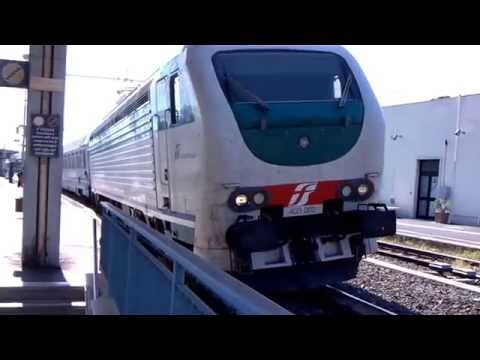 Intercity 510 con E403 a Civitavecchia