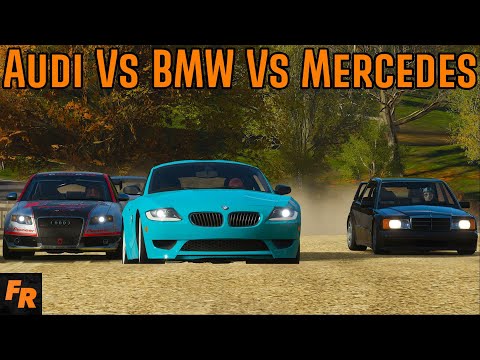 Audi Vs BMW Vs Mercedes - Forza Horizon 4
