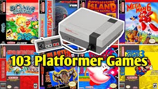 103 Platformer Games for NES