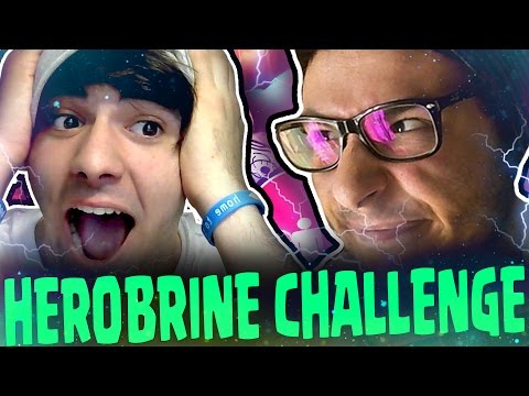 MARCY MI PICCHIA ?!?! CHE IDIOTI !! - Minecraft HEROBRINE CHALLENGE ITA w/ Marcy