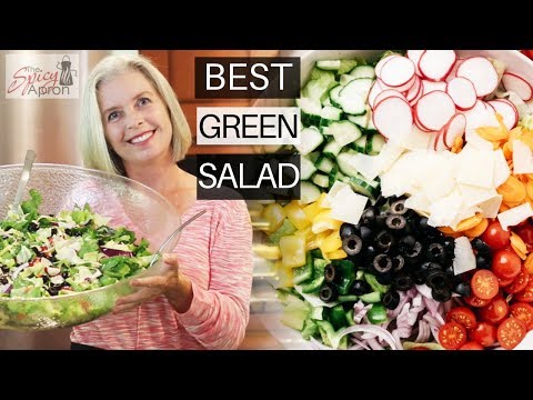 Tossed Green Salad Recipes for a Crowd | EASY PEASY