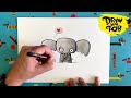#DrawWithRob 42 Elephant