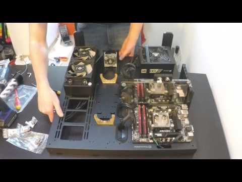 Watercooled Thermaltake core P5 build