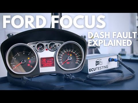 Ford Focus Dash Fault (Dashboard Instrument Cluster)