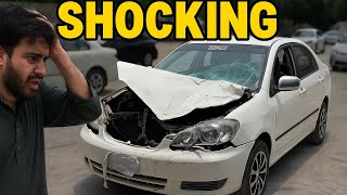 “Severe Front-End Collision | Totaled Toyota Corolla After Crash”