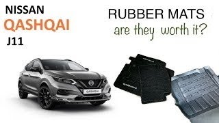 Nissan Qashqai J11: Rubber Mats are they worth it
