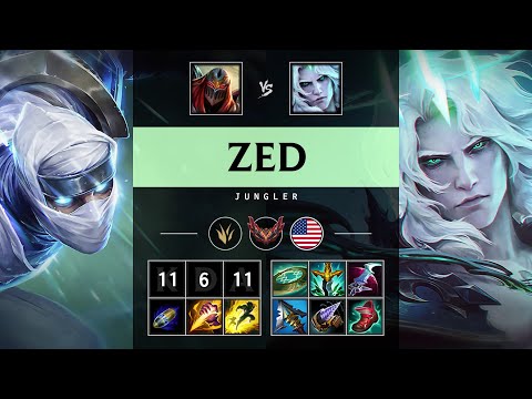 Zed Jungle vs Viego: Unstoppable - NA Grandmaster Patch 14.24