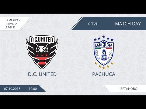 AFL18. America. Primera. Day 6. D.C. United - Pachuca.