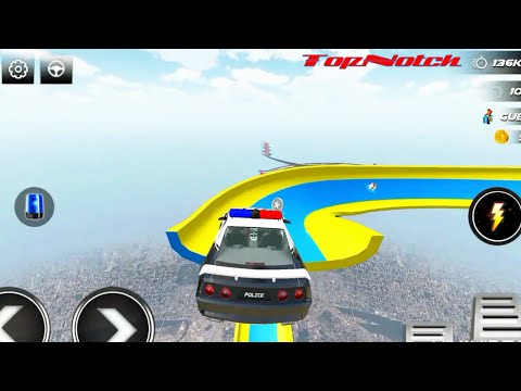 Police Car - Mega Ramp Ultimate Races #01 : New Car Games |TopNotch|
