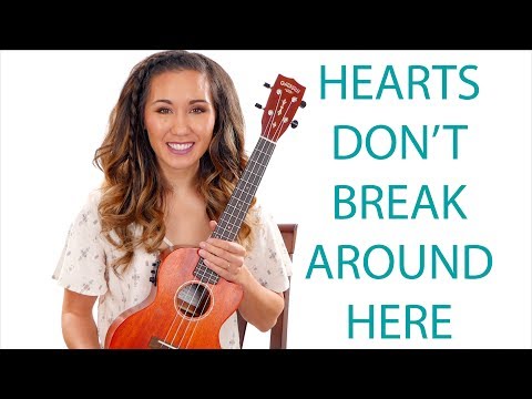Hearts Don't Break Around Here - Ed Sheeran Ukulele Tutorial with Play Along