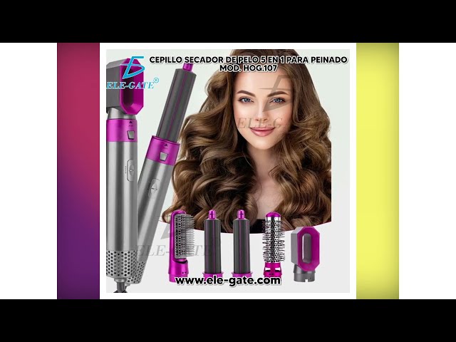 Vídeo relacionado con Juego de 5 cepillos de pelo antienredos para mujeres y hombres, cepillos para desenredar, juego de cepillos de pala, juego de cepillos para el cabello, peines antiestáticos para mujeres y hombres