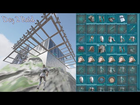 Ark Raid Small Tribes Base Insane Loots - Ark Unofficial
