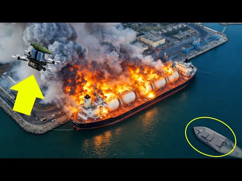 Ukraine Waits for a $1 Billion Oil Tanker to Enter Novorossiysk Port — Then Blows It Up